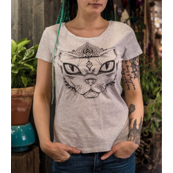 T-shirt "Mandala cat"