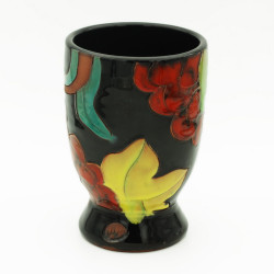 Ceramic mug with berries