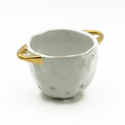 Ceramic tea strainer