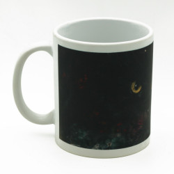 Ceramic mug with a cat