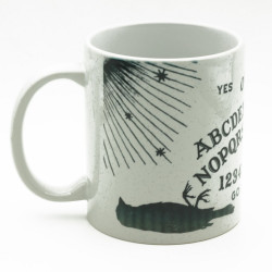 Shiny ceramic mug with...