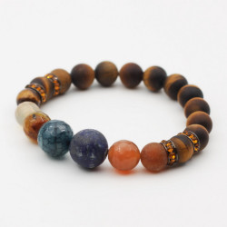 Agate, tiger eye and lapis...